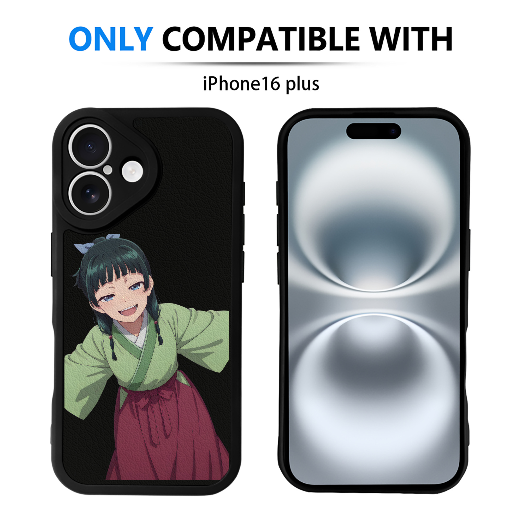 薬屋のひとりごと The Apothecary Diaries 【iPhone 16シリーズ対応】シリコンスマホケース（レザー調） 材質：シリコン
